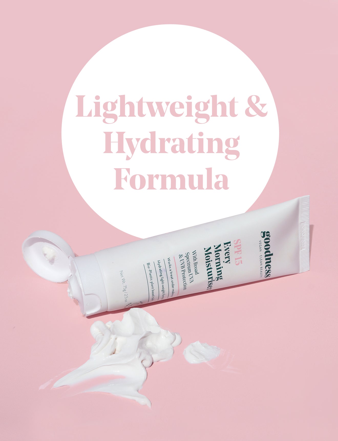 Goodness Ever Morning Moisturiser SPF 15 - Lightweight Hydrating Formula